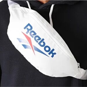 NWT Adjustable Reebok White Belt Bag